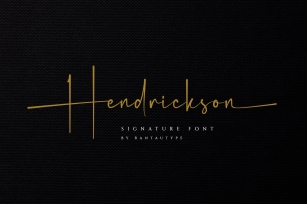 Hendricks Font Download