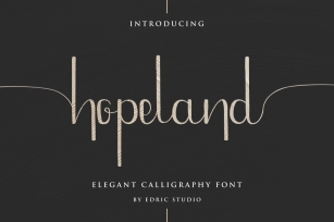 Hope Land Font Download