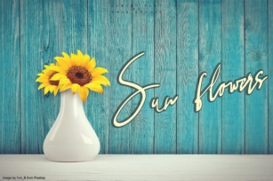 Sun Flowers Font Download