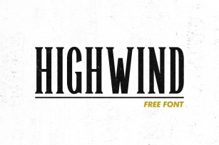 Highwind Font Download