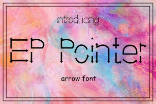 EP Pointer Font Download