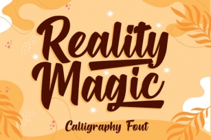 Reality Magic Font Download