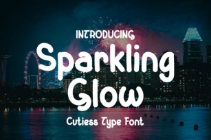 Sparkling Glow Font Download