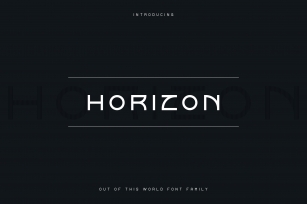 Horizon Outlinetw Font Download