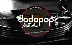 Dodopop Font Download