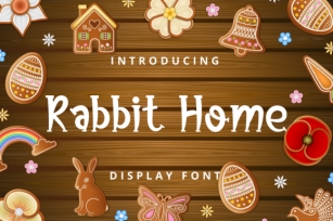 Rabbit Home Font Download