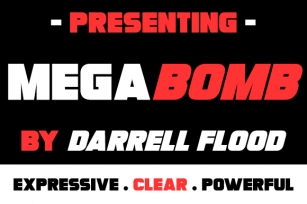 Megabomb Font Download