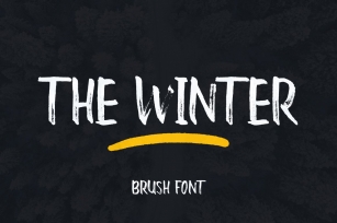 The Winter Brush Font Download