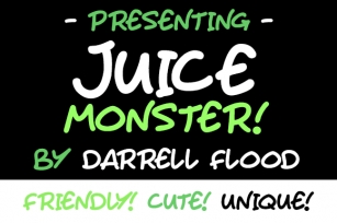 Juice Monster Font Download