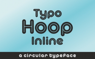 Typo Hoop Inline Dem Font Download