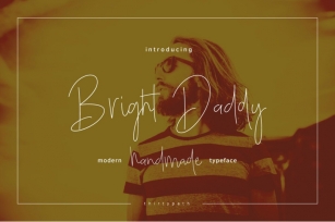Bright Daddy Typeface Font Download