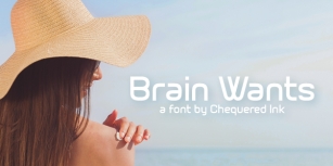 Brain Wants Font Download