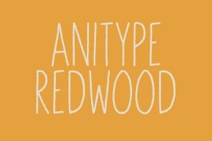 Anitype Redwood1 Font Download