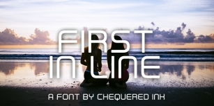 First In Line Font Download