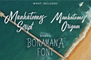 Manhatoones Scrip Font Download