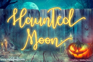 Haunted M Font Download