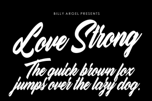 Love Strong Font Download