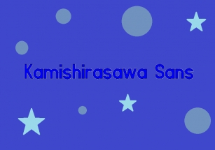 Kamishirasawa Sans Font Download