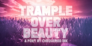 Trample Over Beauty Font Download