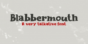 Blabbermouth DEMO Font Download