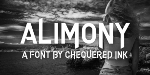 Alimony Font Download
