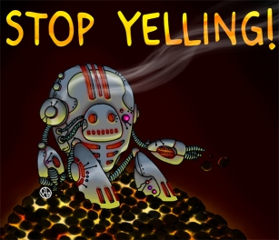 Stop Yelling Font Download