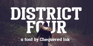 District Four Font Download