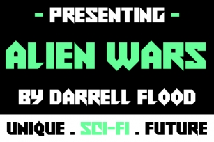Alien Wars Font Download