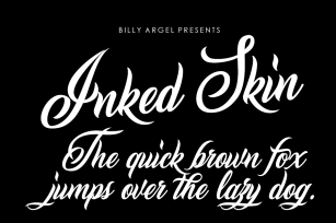 Inked Ski Font Download