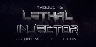 Lethal Injector Font Download