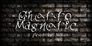 GhettoMagnetic Font Download