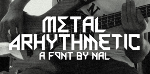 Metal Arhythmetic Font Download