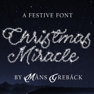 Christmas Miracle Font Download