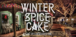 Winter Spice Cake Font Download