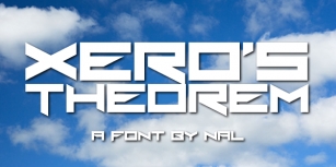 Xero's Theorem Font Download