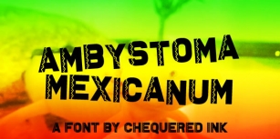 Ambystoma Mexicanum Font Download
