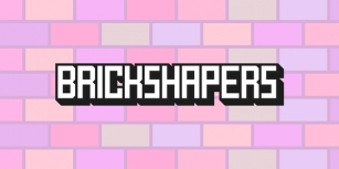 Brick Shapers Font Download