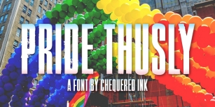 Pride Thusly Font Download