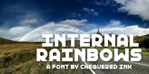 Internal Rainbows Font Download