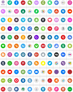 Social Icons Pro 2019 Font Download