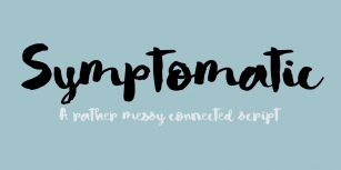 Symptomatic DEMO Font Download
