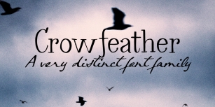 Crowfeather Script DEMO Font Download