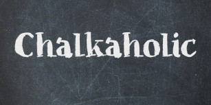 Chalkaholic DEMO Font Download