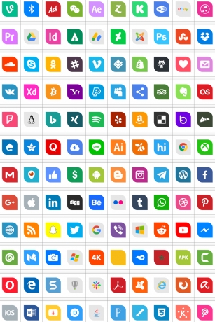 Icons Social Media 1 Font Download