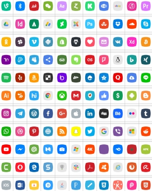 Icons Social Media 5 Font Download