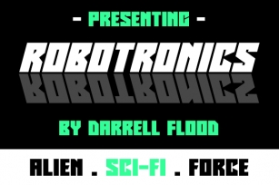 Robotronics Font Download