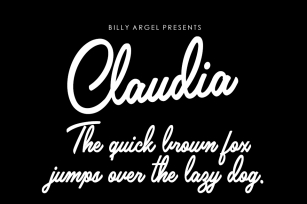 Claudia Font Download