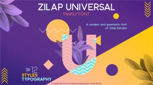 Zilap Universal Font Download