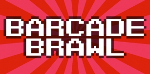 Barcade Brawl Font Download