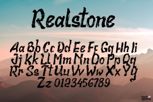 Realstone Font Download